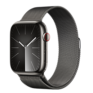 Apple Watch Series 9 GPS 41mm with Graphite Milanese Loop SUN Mobile