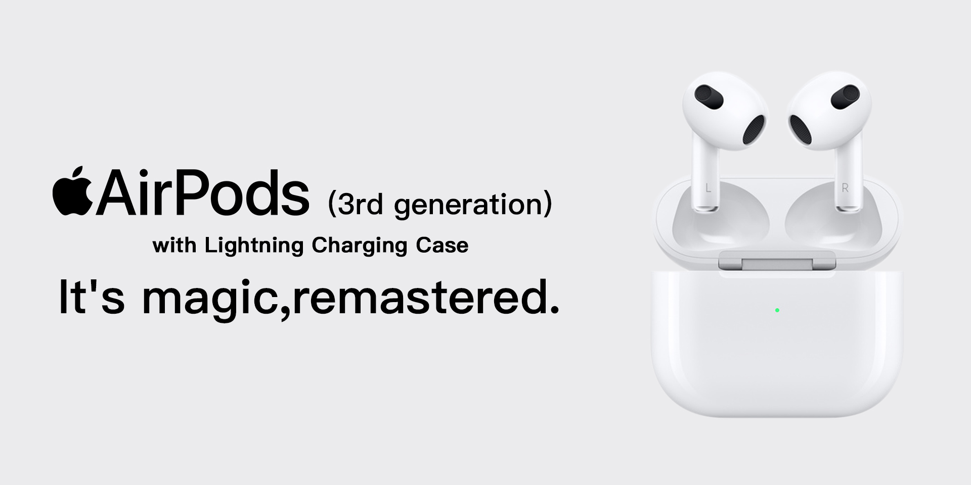 Apple Airpods (3rd Gen) with Lighting Charging Case