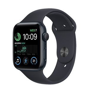 Apple Watch SE GPS 44mm Aluminium Case with Sport Band Regular SUN Mobile